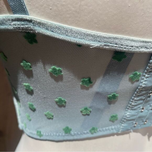 Urban Outfitters Women's Green and Blue Corset size small - Picture 8 of 12